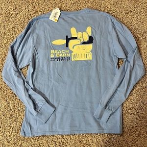 New Beach and Barn Long Sleeve T-shirt